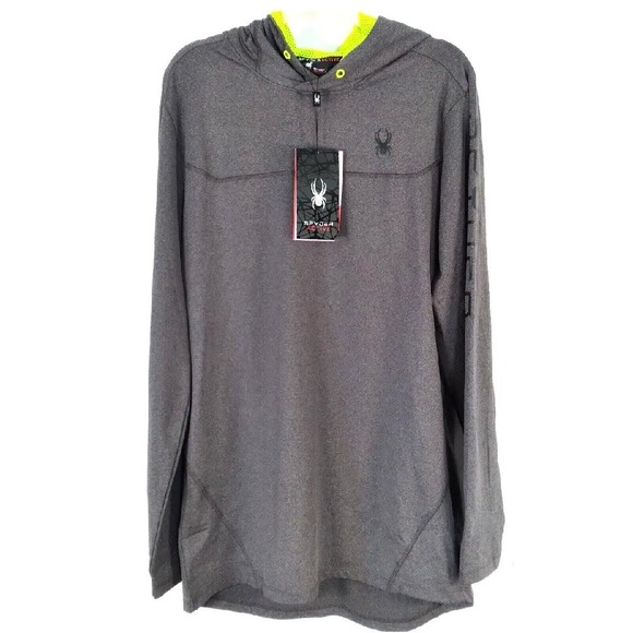 Spyder Stretch Jersey Active Sweatshirt/Hoodie - Picture 1 of 6